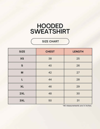Crown made of pressure heavyweight fleece Hoodie