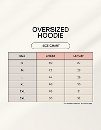 BUTTERFLY CORE WOMEN OVERSIZED HOODIE
