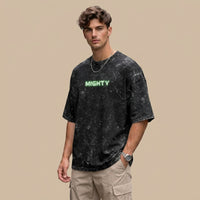 Unisex Acid Washed Oversized Tee JACHIN