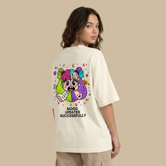 Mood Updated Successfully Oversized Terry T-Shirt