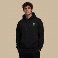 Crown made of pressure heavyweight fleece Hoodie