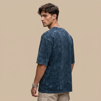 Unisex Acid Washed Oversized Tee JACHIN