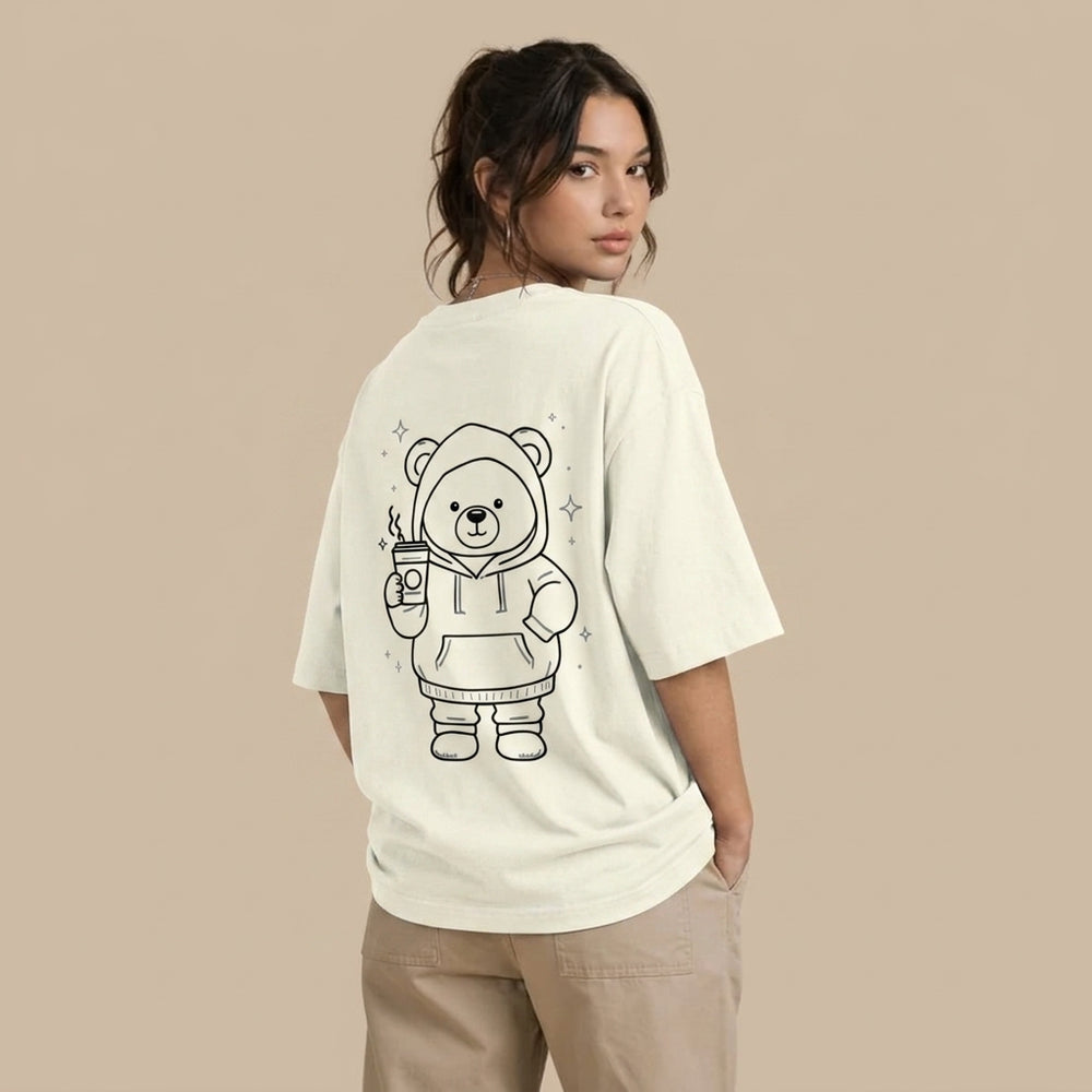 Unisex Oversized Classic T-Shirt(panda JACHIN