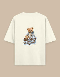 JACHIN Women Teddy edition Oversized T-Shirt