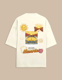 Made Of Memories Oversized Terry T-Shirt