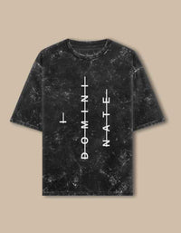 Unisex Acid Washed Oversized Tee