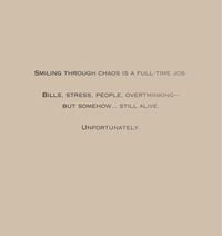 ALIVE, UNFORTUNATELY - JACHIN