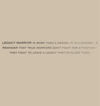 LEGACY WARRIOR - JACHIN
