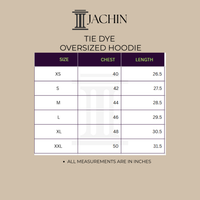 Unisex Tie Dye Oversized T-Shirt JACHIN