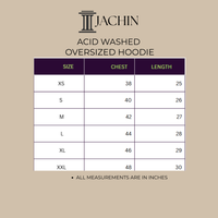 Unisex Acid Washed Hoodie JACHIN