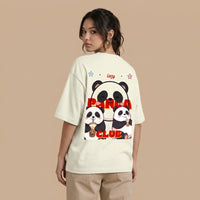 Unisex Oversized Classic T-Shirt(panda JACHIN
