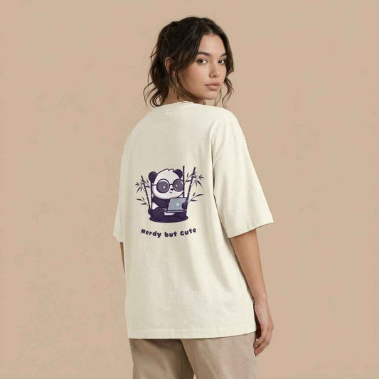 JACHIN Women cute edition Oversized T-Shirt