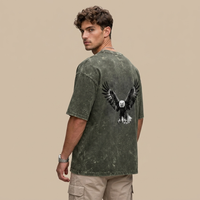Unisex Acid Washed Oversized Tee JACHIN