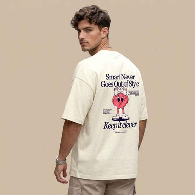 JACHIN Premium Oversized Quotes Edition T-Shirt