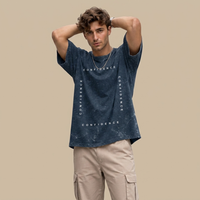 Unisex Acid Washed Oversized Tee JACHIN