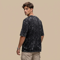 Unisex Acid Washed Oversized Tee JACHIN