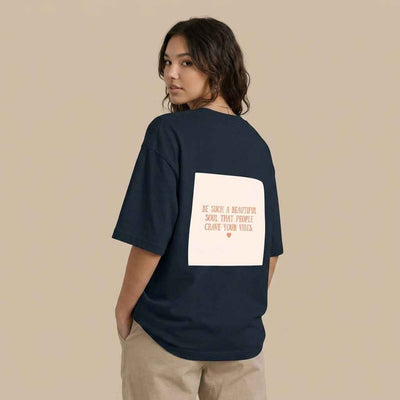 JACHIN Women soft soul  edition Oversized T-Shirt