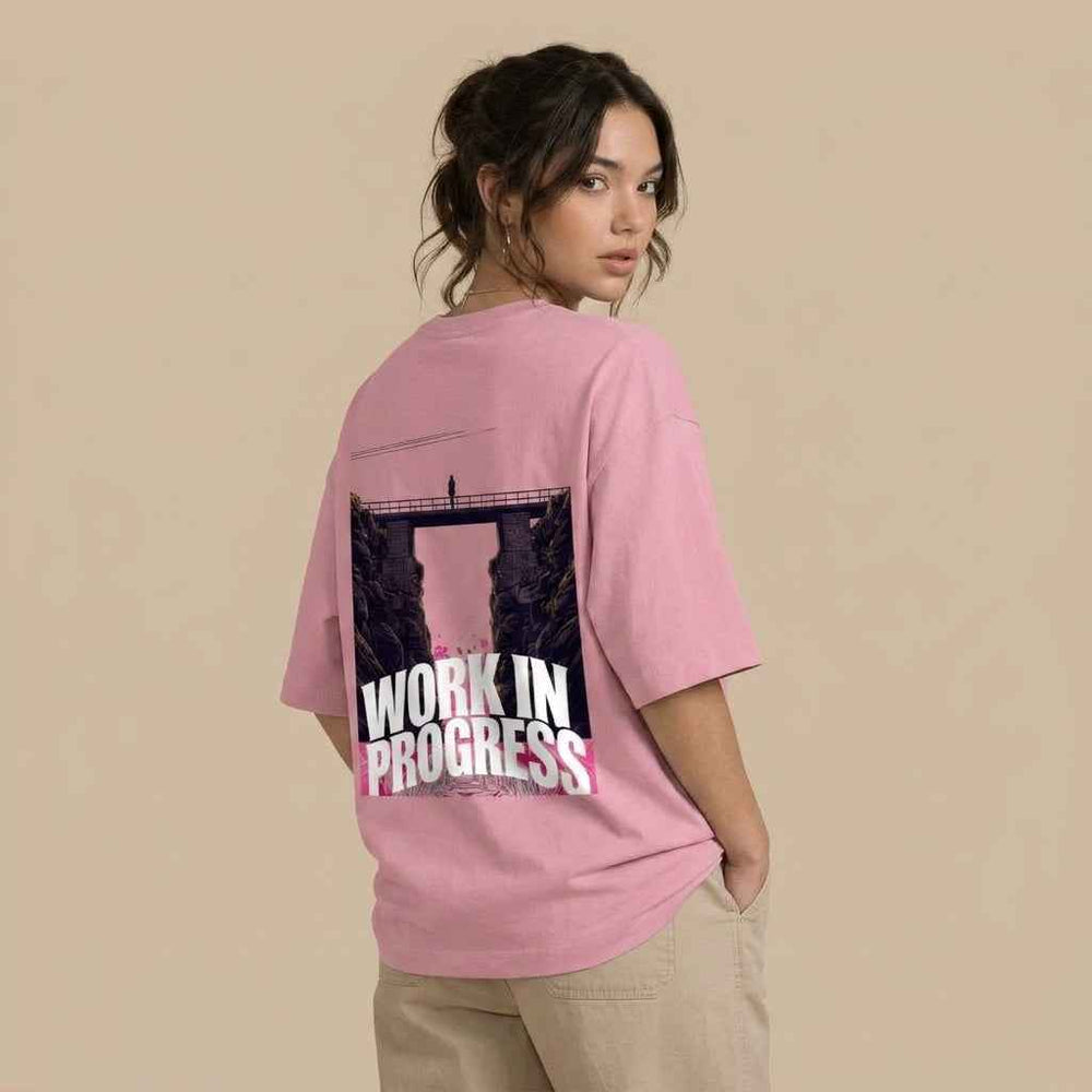 Work In Progress Oversized Terry T-Shirt