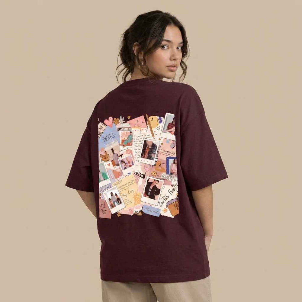 Pieces Of Us Oversized Terry T-Shirt