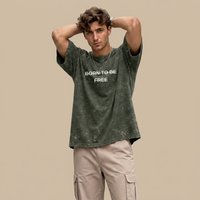 Unisex Acid Washed Oversized Tee JACHIN