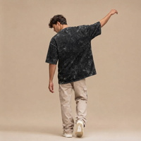 Unisex Acid Washed Oversized Tee JACHIN