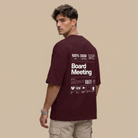 Board Meeting Oversized Terry T-Shirt JACHIN