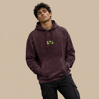 Low Battery Club Acid Washed Hoodie JACHIN