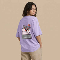 JACHIN Women cute  edition Oversized T-Shirt