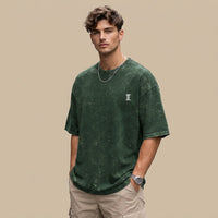 Unisex Acid Washed Oversized Tee JACHIN