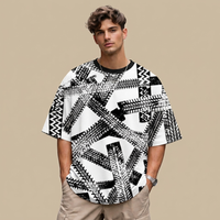 Treadline Monochrome Oversized Tee JACHIN