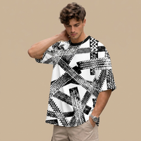 Treadline Monochrome Oversized Tee JACHIN