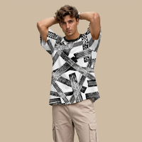 Treadline Monochrome Oversized Tee JACHIN
