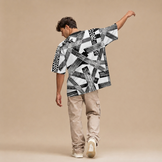 Treadline Monochrome Oversized Tee JACHIN